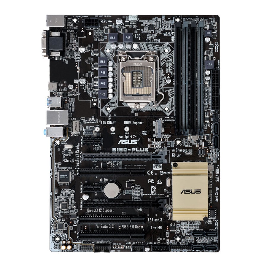 مادربرد ایسوس دست دوم MOTHERBOARD ASUS B150-PLUS