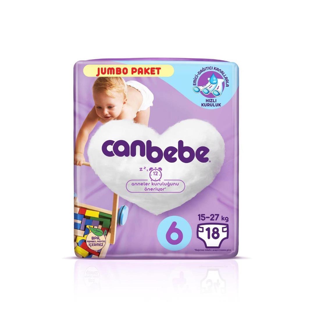 پوشک بچه جان به به(Canbebe) سایز 6