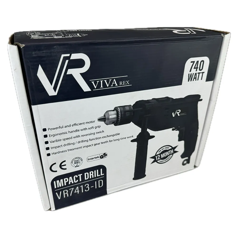 دریل چکشی ویوارکس 740 وات مدل VR7413-ID — تصویر ۶