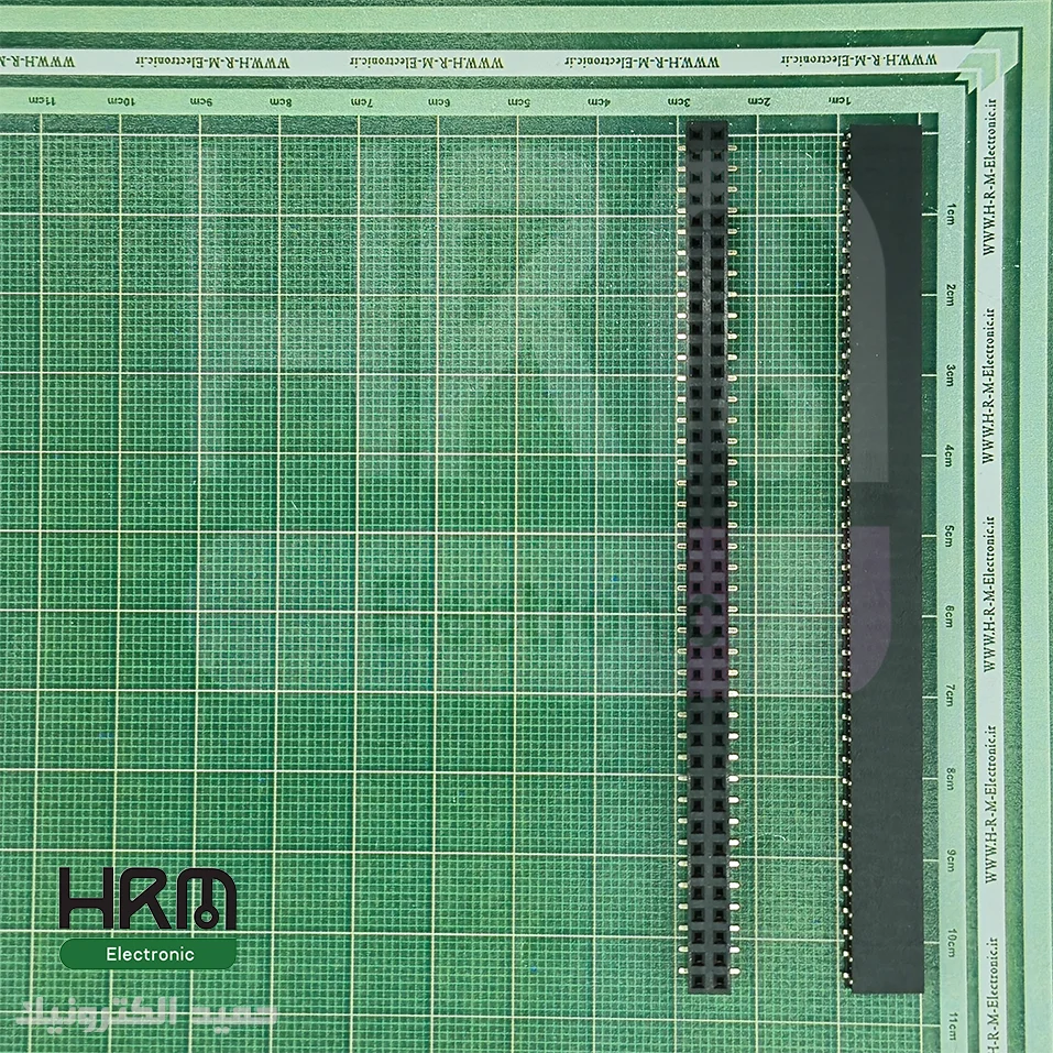 پین‌هدر مادگی 40*2 SMD اتصال سطحی (2.54mm) — تصویر ۲