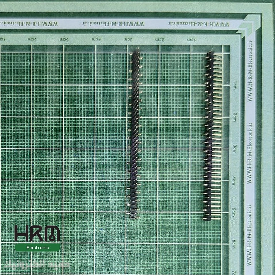 پین‌هدر مادگی 40*1 پین SMD اتصال سطحی (1.27mm) — تصویر ۳