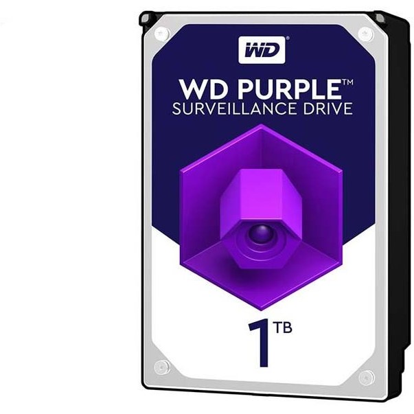 حافظه داخلی وسترن دیجیتال 1ترا مدل purple hdd 3.5 کارکرده