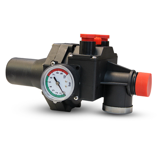 ست کنترل مدل FPC-02A مانومتردار 90 درجه فنسی