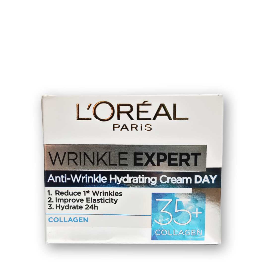 کرم روز ضد چروک حاوی کلاژن لورآل Loreal+35 حجم 50 میل