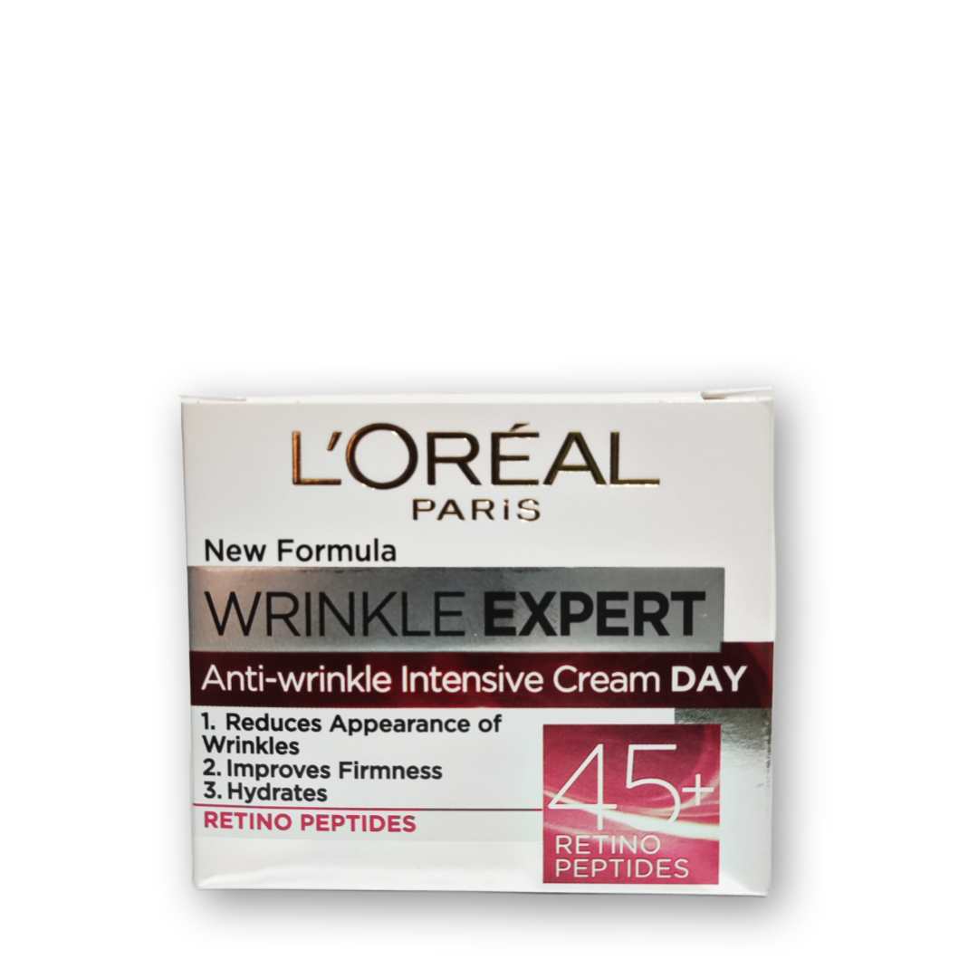 کرم روز ضد چروک قوی لورآل Loreal +45 حجم 50 میل