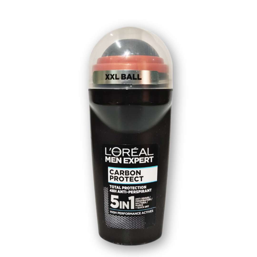مام رولی کربن پروتکت لورآل Loreal Men Expert حجم 50 میل — تصویر ۲