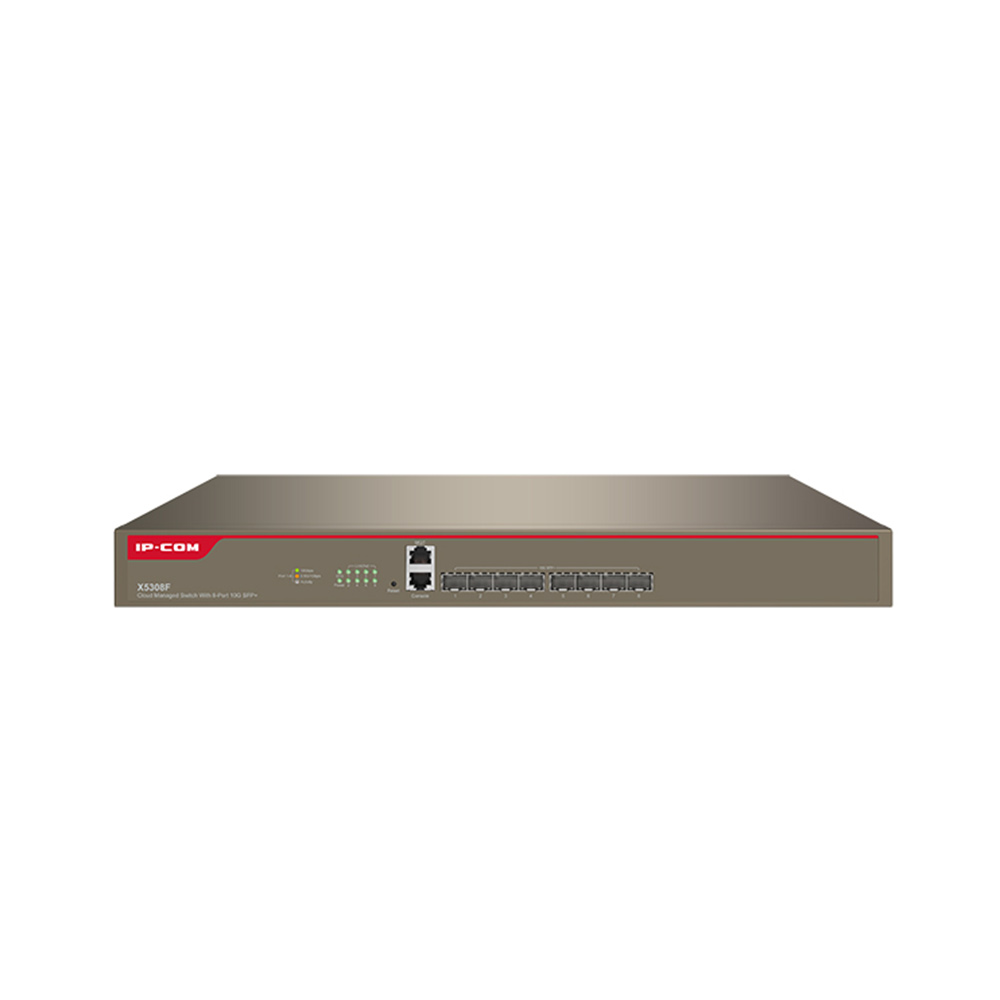 سوئیچ 8 پورت مدیریتی آی پی کام مدل IP-COM X5308F — تصویر ۲