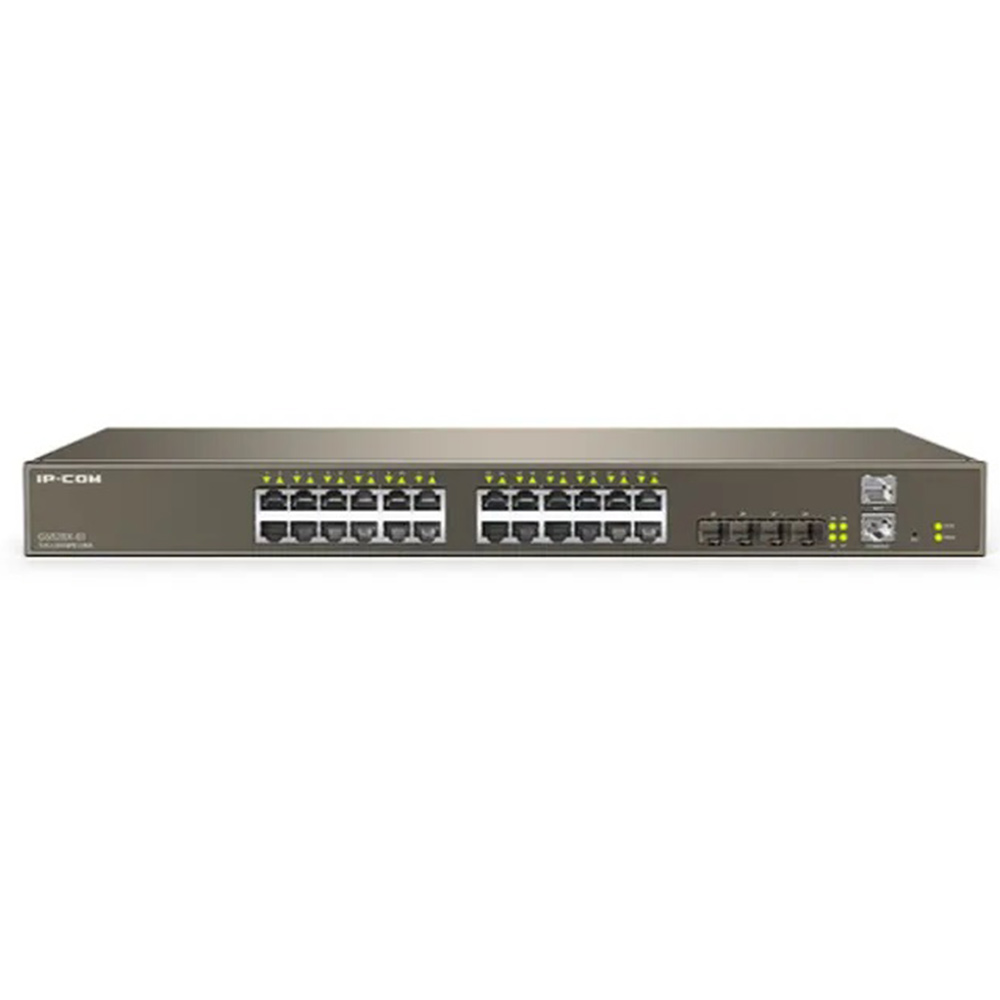 سوئیچ 24 پورت مدیریتی آی پی کام مدل IP-COM G5528X-EI
