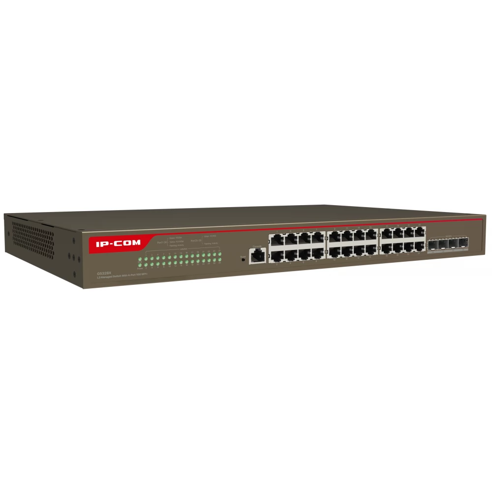 سوئیچ 24 پورت مدیریتی آی پی کام مدل IP-COM G5328X — تصویر ۳