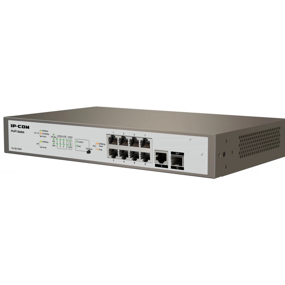 سوئیچ مدیریتی آی پی کام مدل IP-COM Pro-S8-150W — تصویر ۳