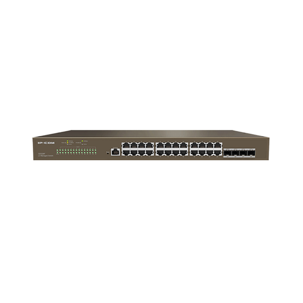 سوئیچ 24 پورت مدیریتی آی پی کام مدل IP-COM G5328F