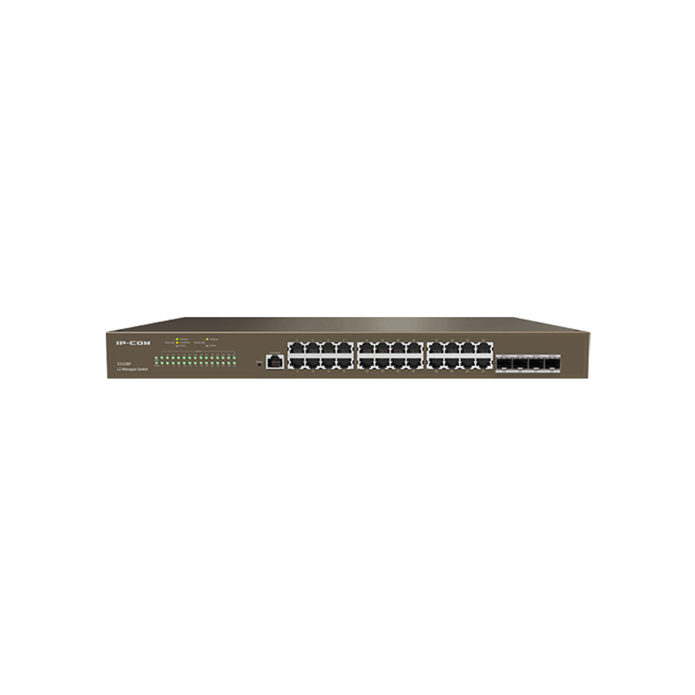 سوئیچ24 پورت آی پی کام مدل IP-COM G3328F — تصویر ۲