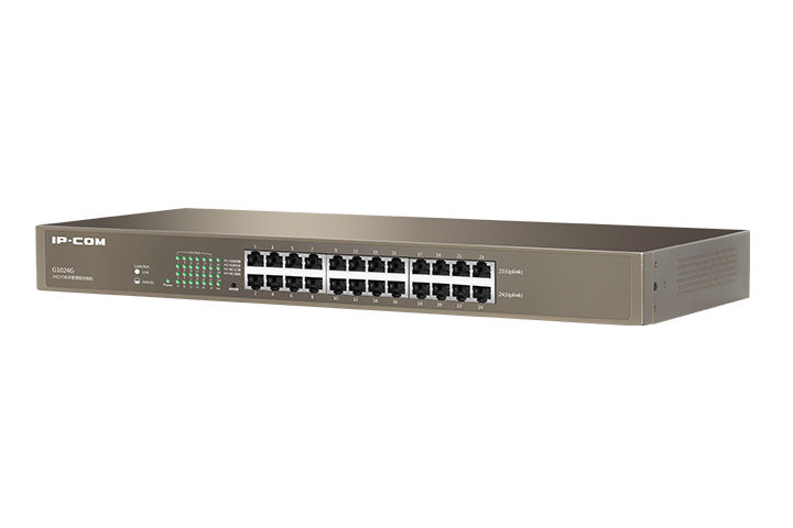 سوئیچ شبکه آی پی کام مدل IP-COM G1024G — تصویر ۳