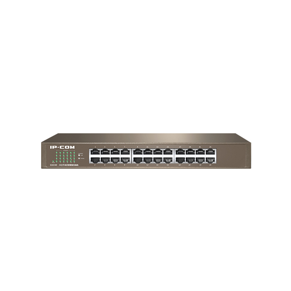 سوئیچ شبکه آی پی کام مدل IP-COM G1024D