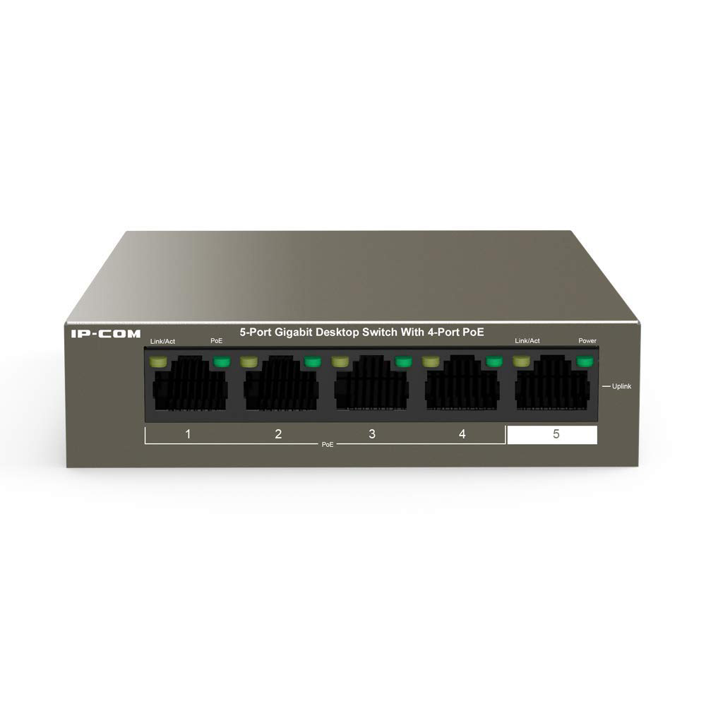 سوئیچ 5 پورت آی پی کام مدل IP-Com G1105P-4-63W