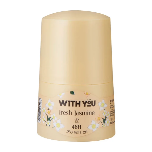 دئودرانت ضد تعریق مدل Fresh Jasmine ویت یو 50 میلیلیتر With you