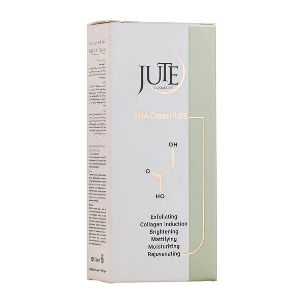 کرم لایه بردار %AHA 9.6 درصد ژوت 30 میلی‌لیتر Jute
