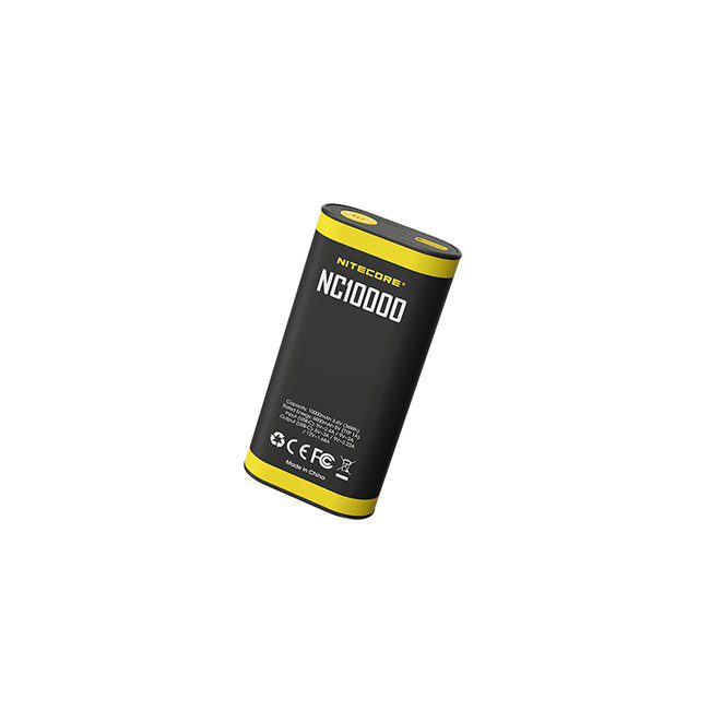 پاوربانک چراغ قوه دار ده هزار میلی آمپر نایتکر Nitecore NC10000