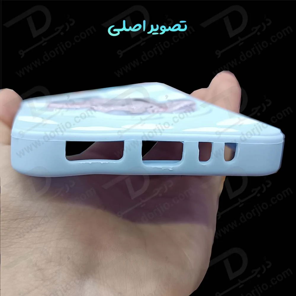 گارد سیلیکونی طرح برجسته ابری آکواریومی Poco X5 5G — تصویر ۵