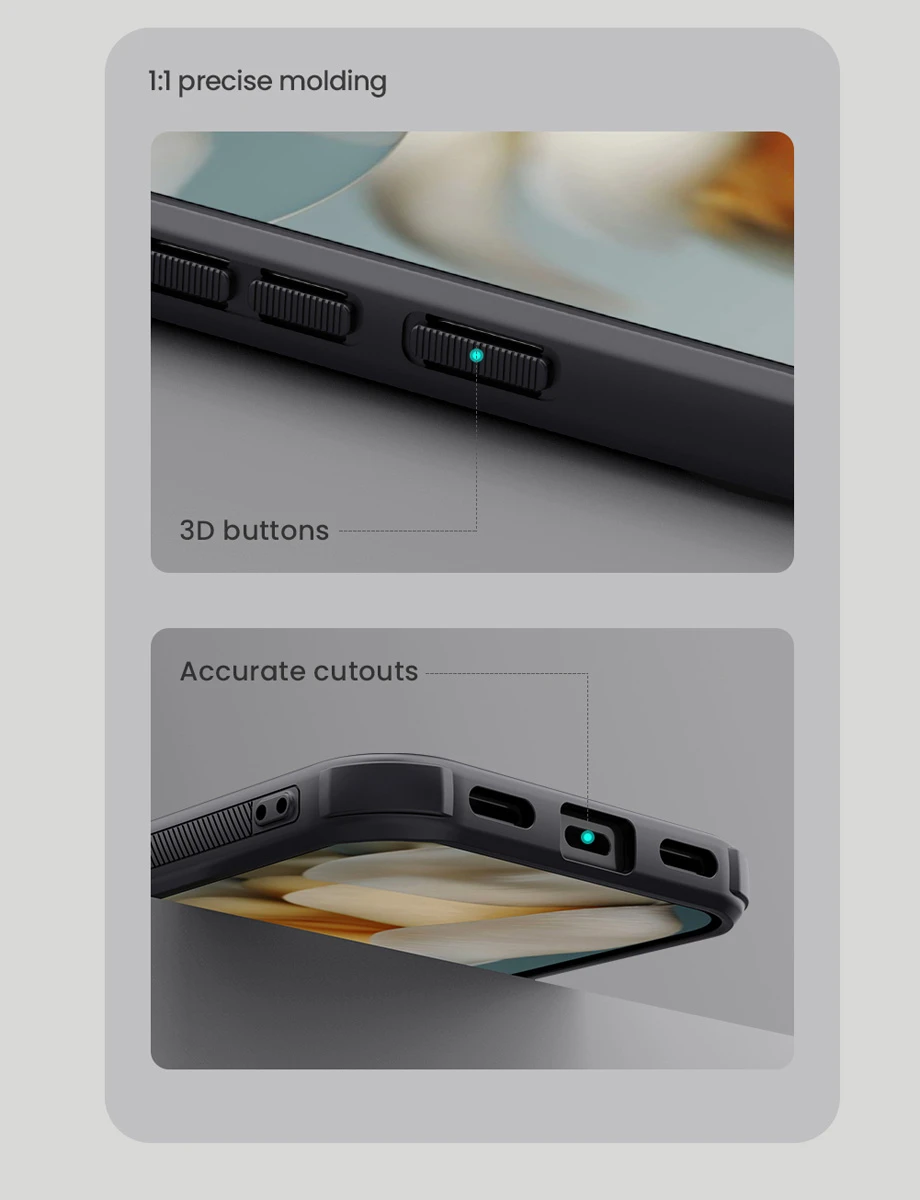 قاب ضدضربه دودی مگنتی Google Pixel 10 مارک نیلکین مدل Super Frosted Shield Pro Clear Magnetic — تصویر ۷