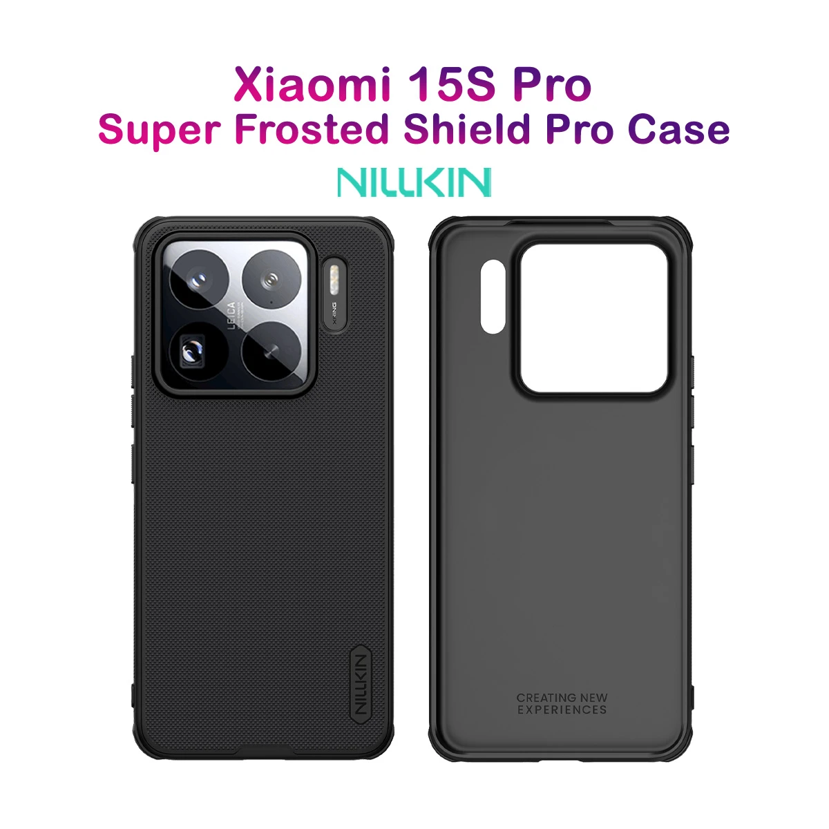 قاب ضد ضربه Xiaomi 15S Pro مارک نیلکین مدل Super Frosted Shield Pro