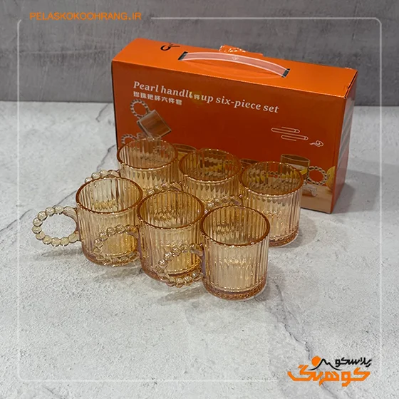 فنجان دسته مروارید — تصویر ۳