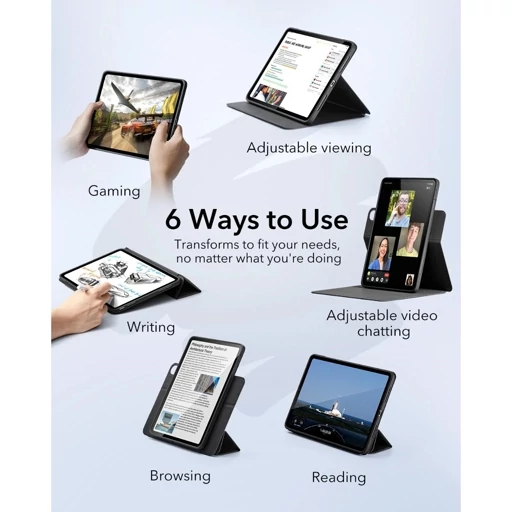 قاب محافظ برندESR مناسب آیپد ایر 11 و 10.9 اینچی ipad Air اورجینال امازون المان)ارسال رایگان⭐ — تصویر ۵