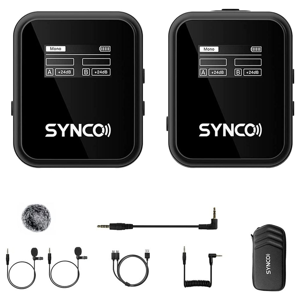 میکروفن سینکو SYNCO G2 A1 Wireless Lavalier Microphone — تصویر ۲