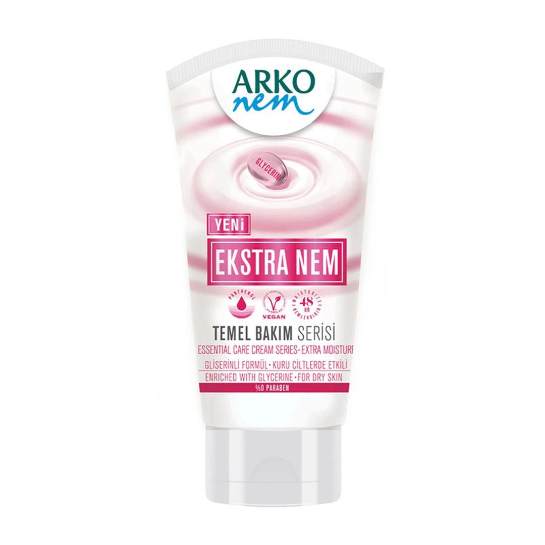 کرم مرطوب کننده ARKO nem مدل Extra Nem حاوی گلیسیرین حجم 60 میل - پاکینو