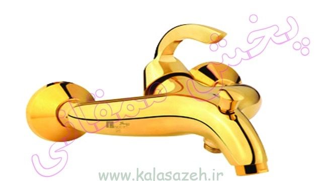 شیرآلات ریسکو مدل الگانس طلایی — تصویر ۴