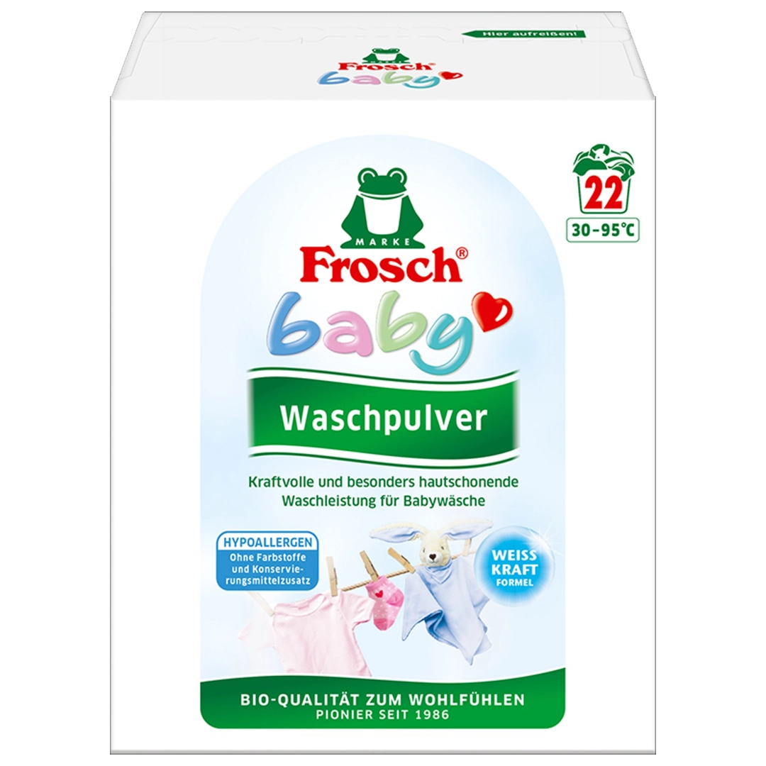 پودر لباسشویی کودک فرش Frosch وزن 1452 گرم - پاکینو — تصویر ۲