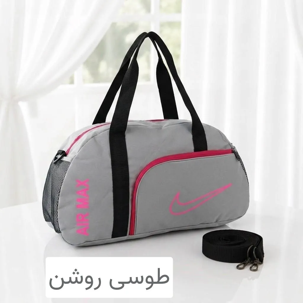 ساک مسافرتی و ورزشی کرتکس مدل سه بند دارای 4 جیب بیرونی ابعاد 50 در 35 در 15 سانتیمتر — تصویر ۵