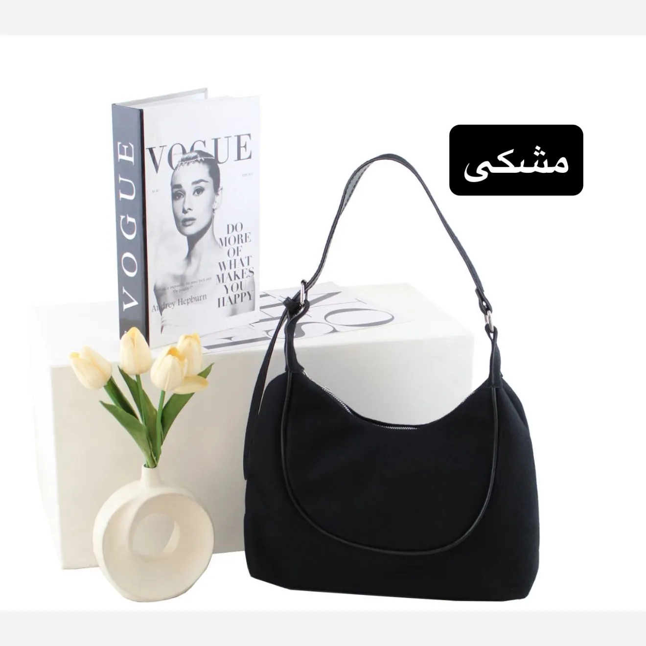 کیف زنانه پارچه ای اسپرت و روزمره زیپ دار — تصویر ۷