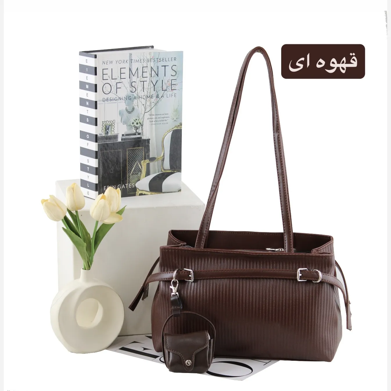 کیف زنانه ابعاد 35 در 23 در 12 سانتیمتر — تصویر ۳