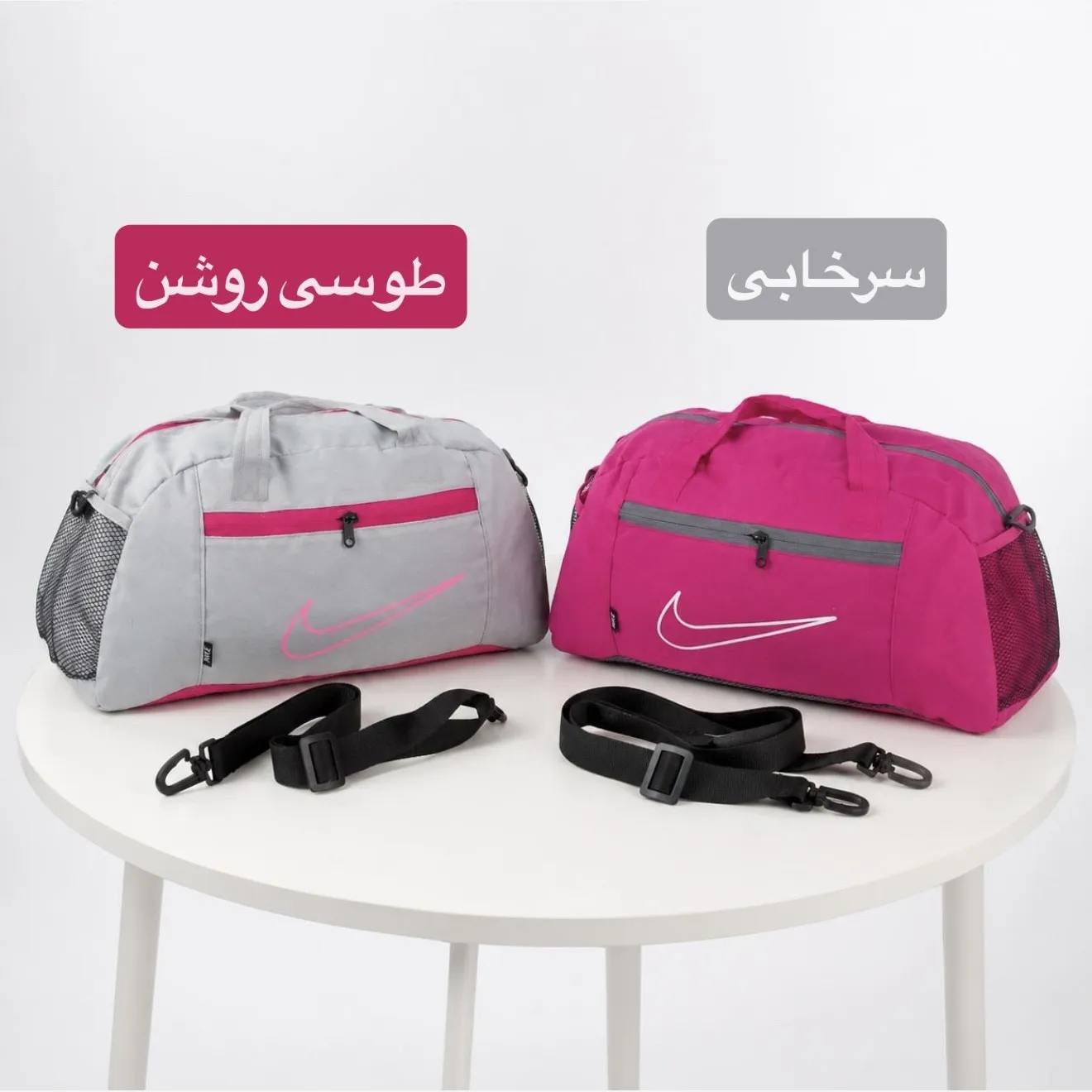 ساک ورزشی مسافرتی اسپرت پارچه ای سه بند ابعاد 40 در 25 در 15 سانتیمتر — تصویر ۴