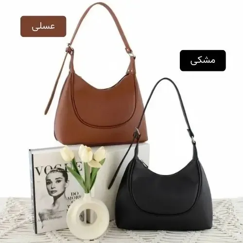 کیف زنانه چرم مصنوعی روزمره اسپرت ابعاد 31 در 23 سانتیمتر — تصویر ۴