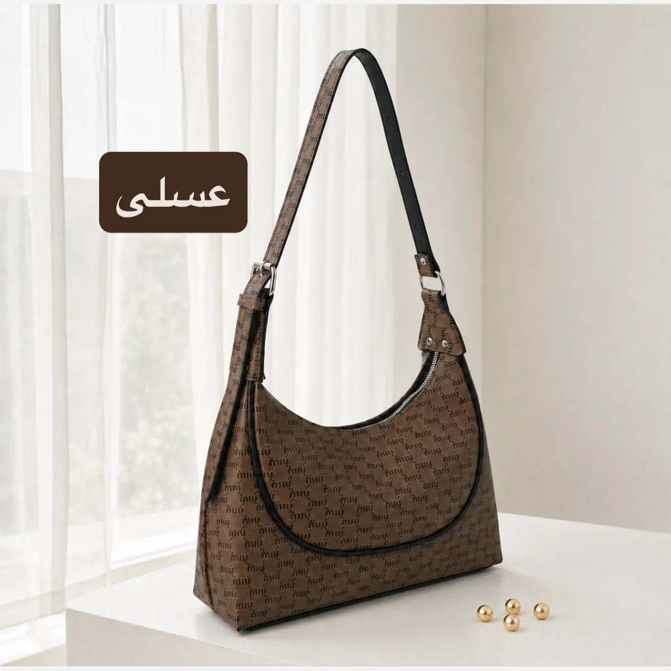 کیف زنانه پارچه ای روزمره و اسپرت ابعاد 30 در 20 سانتیمتر — تصویر ۳
