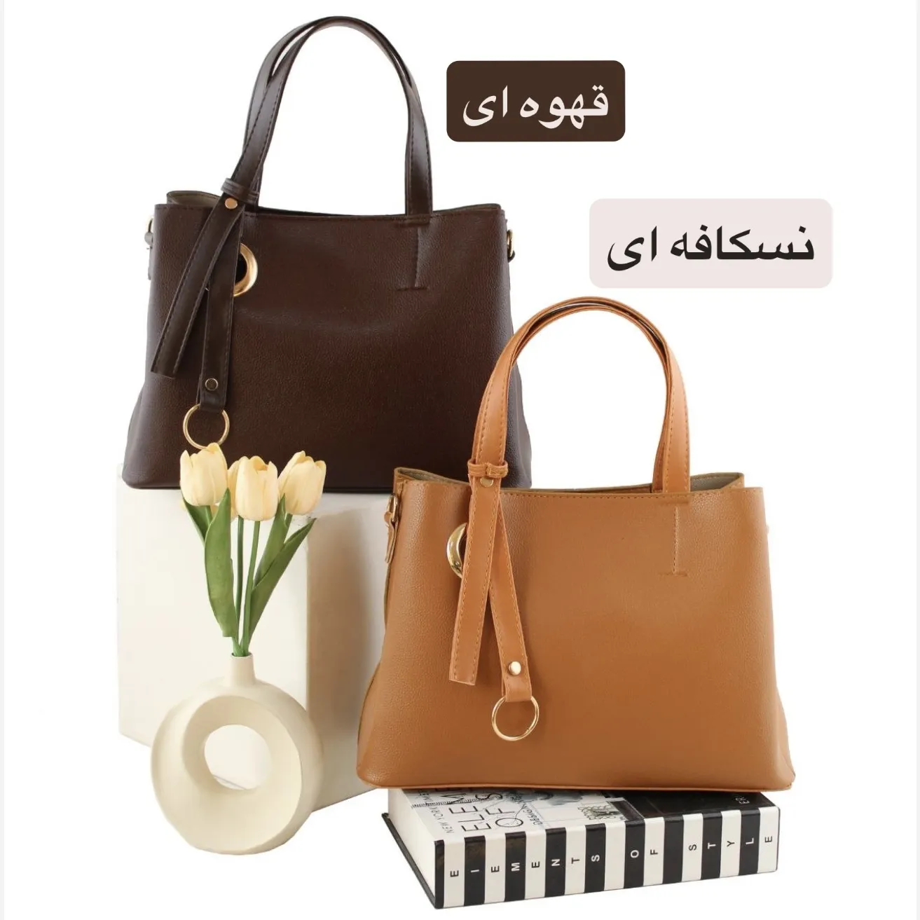 کیف زنانه ابعاد 30 در 24 در 12 سانتیمتر — تصویر ۵