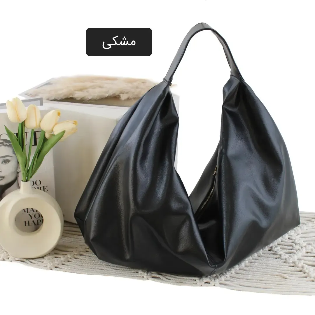 کیف زنانه چرم مصنوعی روزمره اسپرت — تصویر ۴