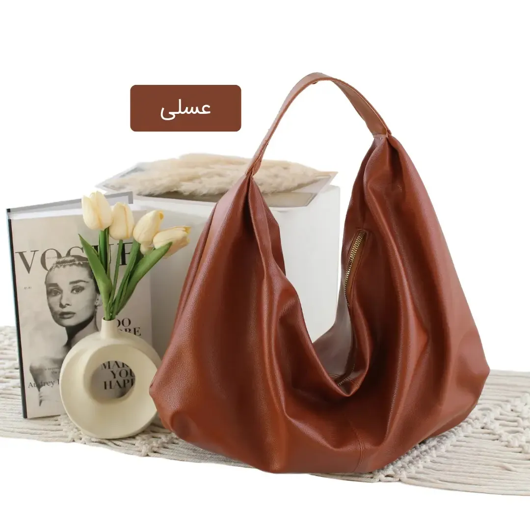 کیف زنانه چرم مصنوعی روزمره اسپرت — تصویر ۶