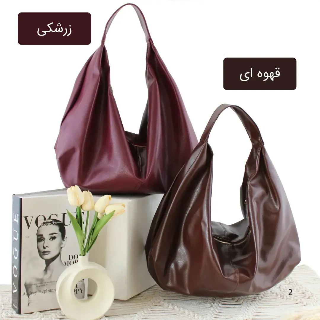 کیف زنانه چرم مصنوعی روزمره اسپرت — تصویر ۳