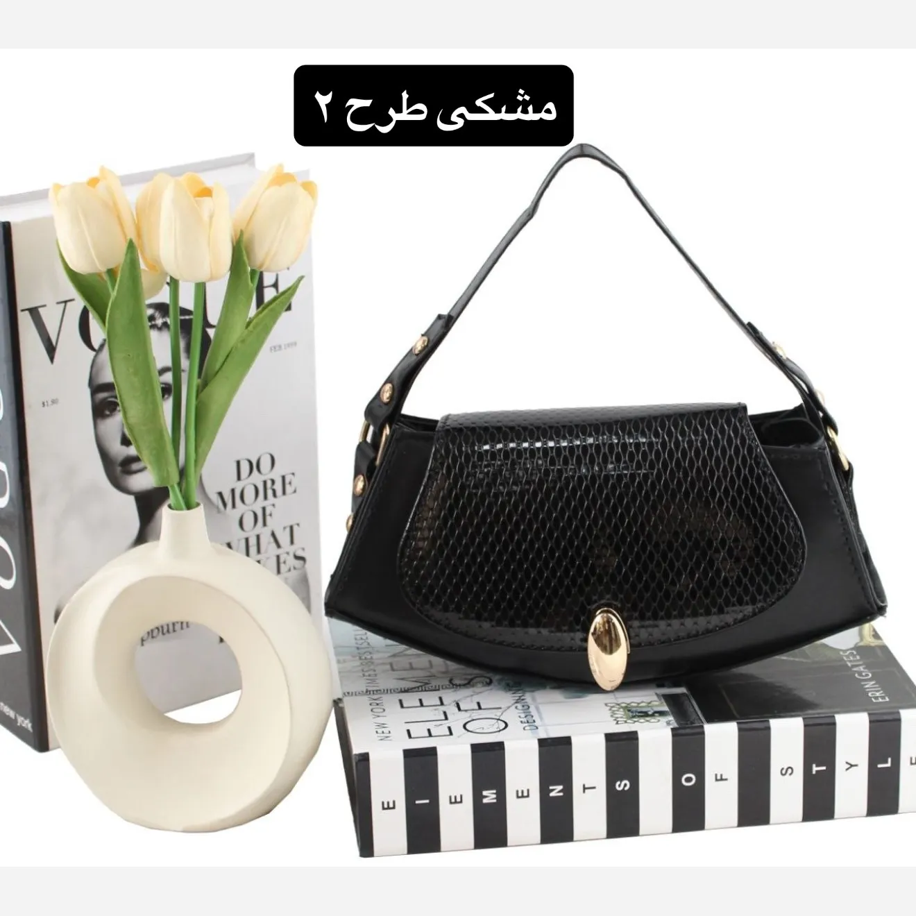کیف پاسپورتی زنانه چرم مصنوعی اسپرت مجلسی مدل زیپدار — تصویر ۵