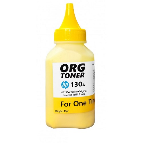 تونر یکبار شارژ کارتریج اچ پی 130A زرد Toner HP 130A Cartridge yellow