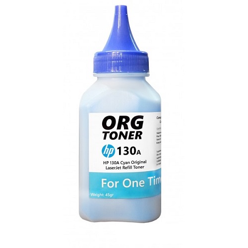 تونر یکبار شارژ کارتریج اچ پی 130A آبی Toner HP 130A Cartridge cyan