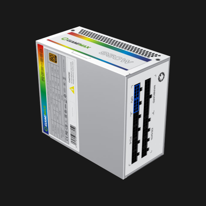 پاور گیم مکس مدل GAMEMAX RGB 850 Gold — تصویر ۴