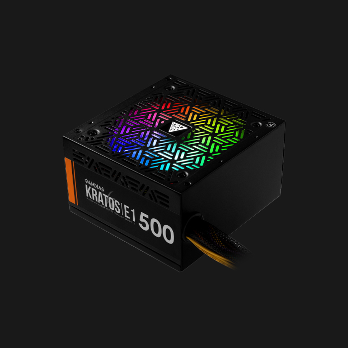 پاور کامپیوتر گیمدیاس مدل GAMDIAS KRATOS E1-500W — تصویر ۲