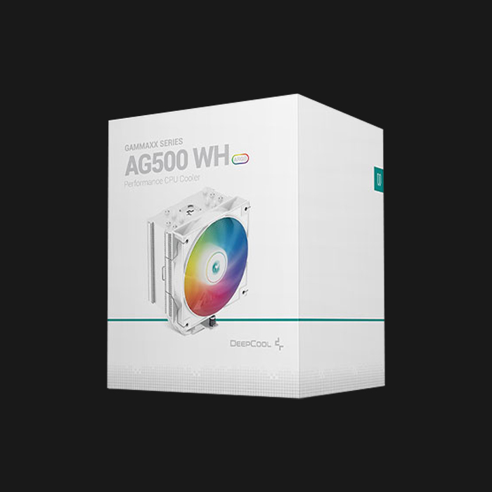خنک کننده دیپ کول DEEP COOL AG500 ARGB White — تصویر ۳