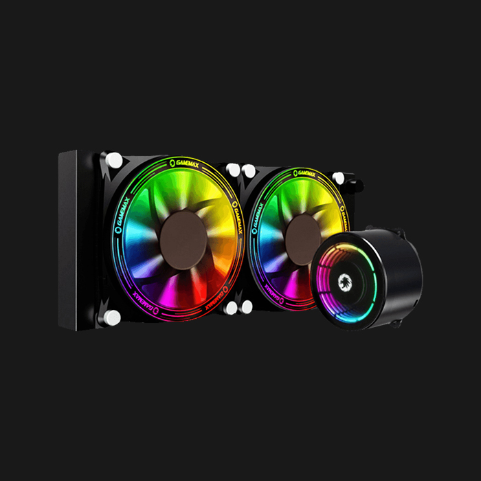 خنک کننده پردازنده گیم مکس GameMax IceChill Rianbow 240mm — تصویر ۲