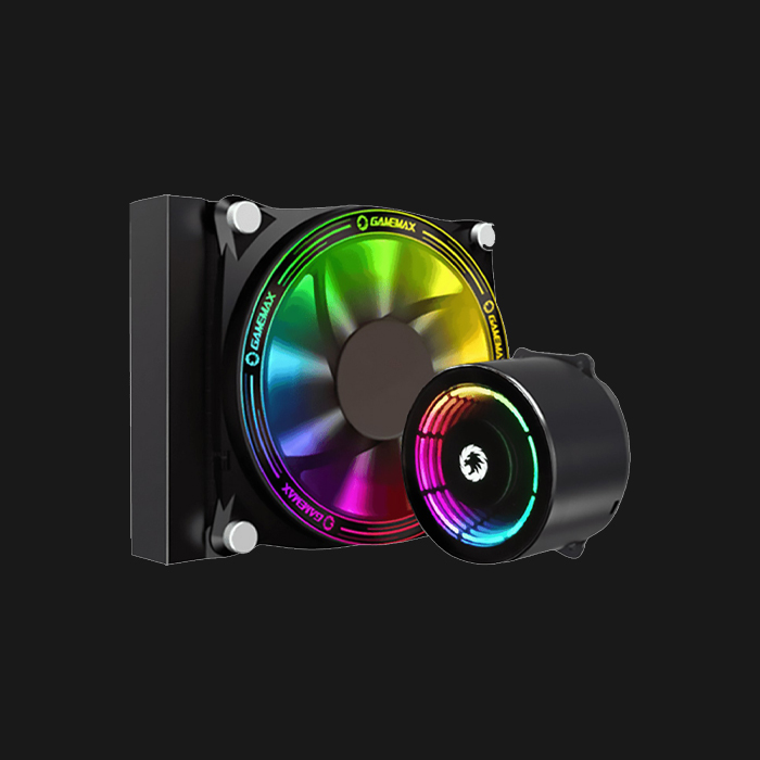 خنک کننده پردازنده گیم مکس GameMax IceChill Rianbow 120mm — تصویر ۲