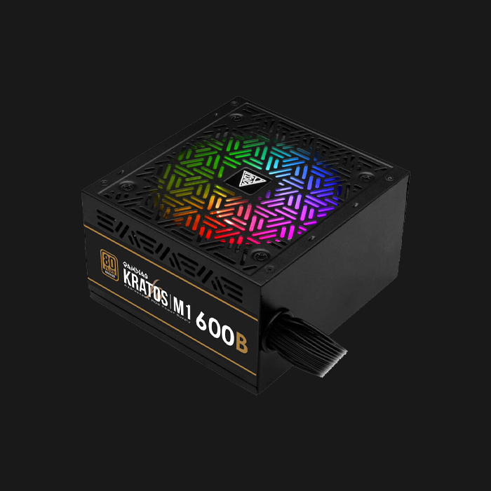 پاور کامپیوتر گیمدیاس مدل Gamdias KRATOS M1-600W-B — تصویر ۲
